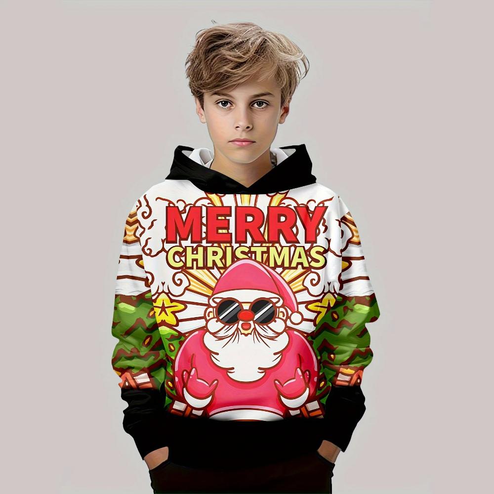 Men's Children's Clothing Versatile Comfortable Sweatshirt Casual Loose Hoodies Sweatshirts Boys