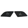 Replacement Steering Buttons Steering Wheel Control Button Long-Lasting Performance ABS Plastic Black Color Car Interior