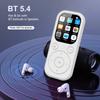 Тонкий MP3-плеер 1,8 дюйма Bluetooth 5.4 Портативный Walkman Совместимый Электронная книга Запись FM-радио Музыкальный плеер Встроенный динамик