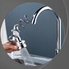 1/2Pcs Faucet Extender Faucet Sprayer Attachment Easy Installation 360-Degree Rotatable Kitchen Faucet Head Anti-Splash Water Saving Faucet