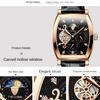 TEVISE Watch Barrel Watch Tourbillon Star Механический мужской ремень