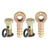 A ABSOPRO Banjo Bolt Cooler Screw Fitting Ball Head Brake Line Fitting Adapter