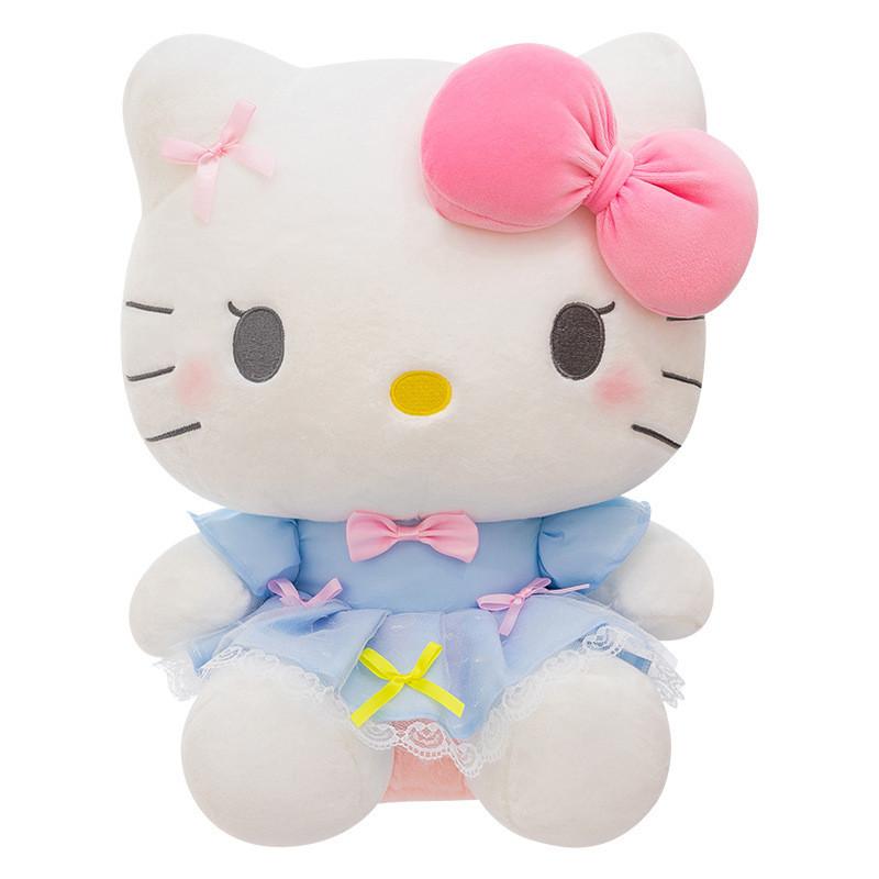 Cute Dress Bow Plush Doll Toy Pillow Children Toy For Gift Kid