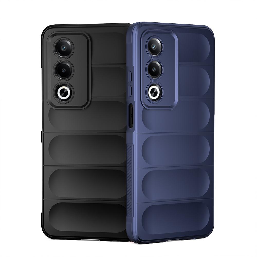 KEYSION Противоударный матовый чехол для OPPO A80 5G Противоскользящая мягкая силиконовая задняя крышка для телефона OPPO A80 5G