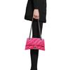 Balenciaga Studded Magnetic Closure Nylon Crossbody Shoulder Bag Small Women bags Bright-Pink 7163512AAPG5639