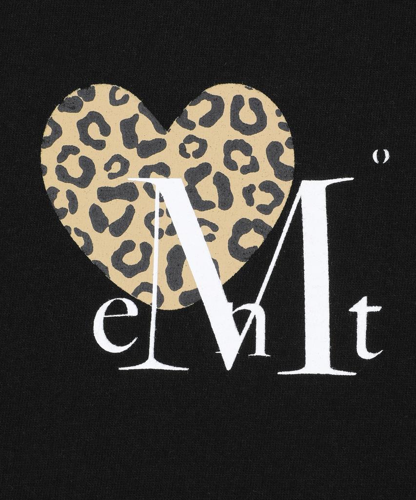 MUCENT I Love Sierra Leopard Heart Long Sleeve Tee