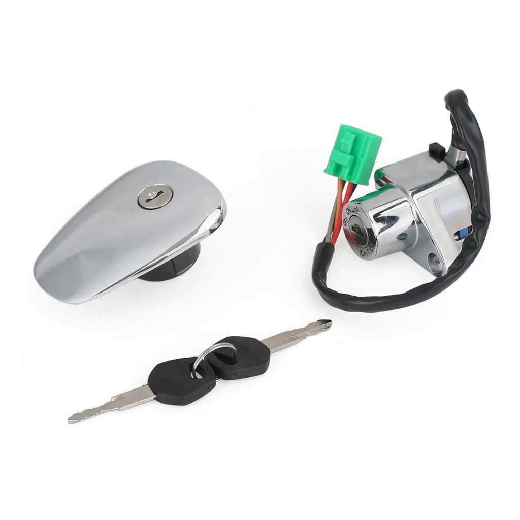 Ключи для крышки топливного бака замка зажигания для Suzuki Intruder VS700 VS750 VS800 VS1400