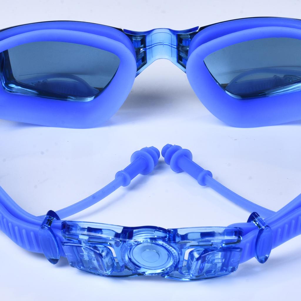 Водонепроницаемые и противотуманные очки для плавания с высоким разрешением для мужчин и женщин