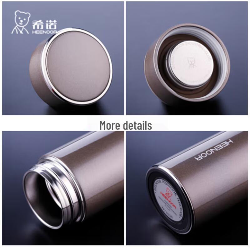 HEENOOR XN-3062 Бизнес-термокружка из нержавеющей стали для чая