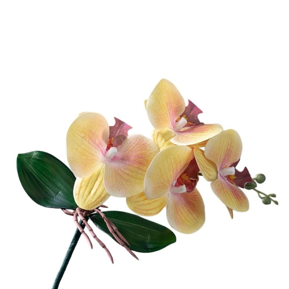 Cloth Simulation Phalaenopsis Vivid Fake Butterfly Orchid Artificial Moth Orchids Bedroom