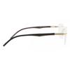Rimless Square Gold Smartbuy Collection Harleigh Wm6501 C2 Fashion Unisex Eyeglasses