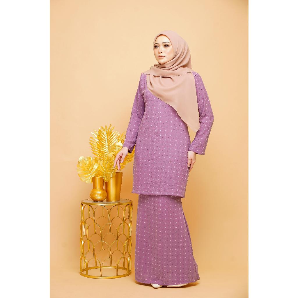 2025 новый дизайн цветочный принт узор высококачественная ткань Bazhou Pahang женский мусульманский костюм удобный дышащий классическая серия мода