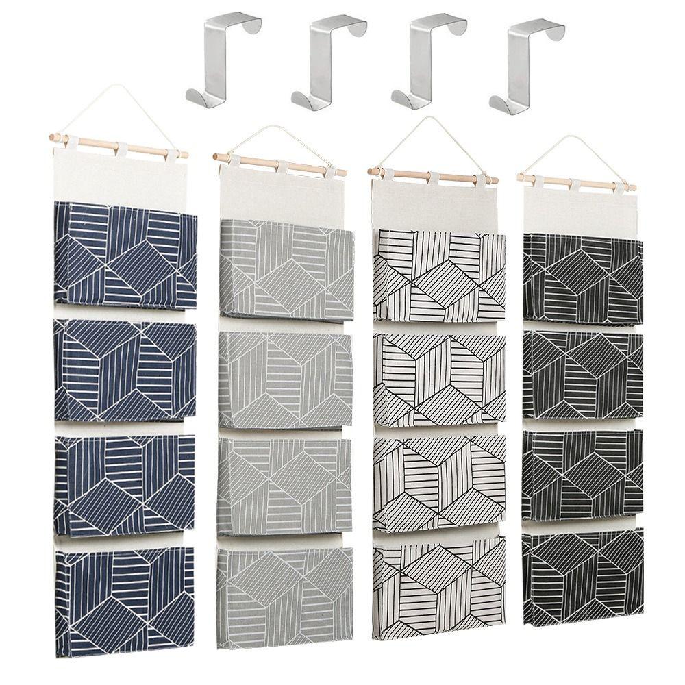 Waterproof Storage Bag Wall Mounted Bedside Organizer Portable Sundries Storage Pouches Home