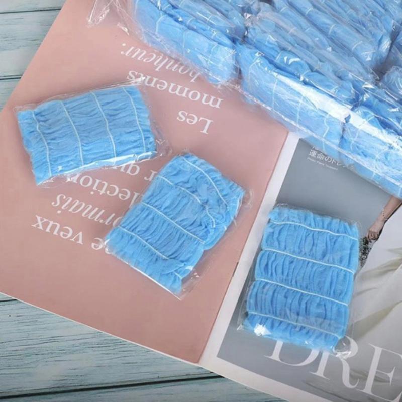 100 Pcs Non Woven Spa Hair Band Lightweight&Breathable For Journey Salon Headbands Soft Stretch Skin Care Disposable Headbands
