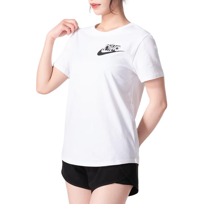 Nike Женская футболка Club LBR Белая FQ6604-100