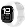 Силиконовый ремешок для Apple Watch Band 45мм 41мм 44мм 40мм 49мм Серия 10 46мм 42мм Браслет для iWatch Ultra 9 8 7 6 5 4 SE2 Ремешок