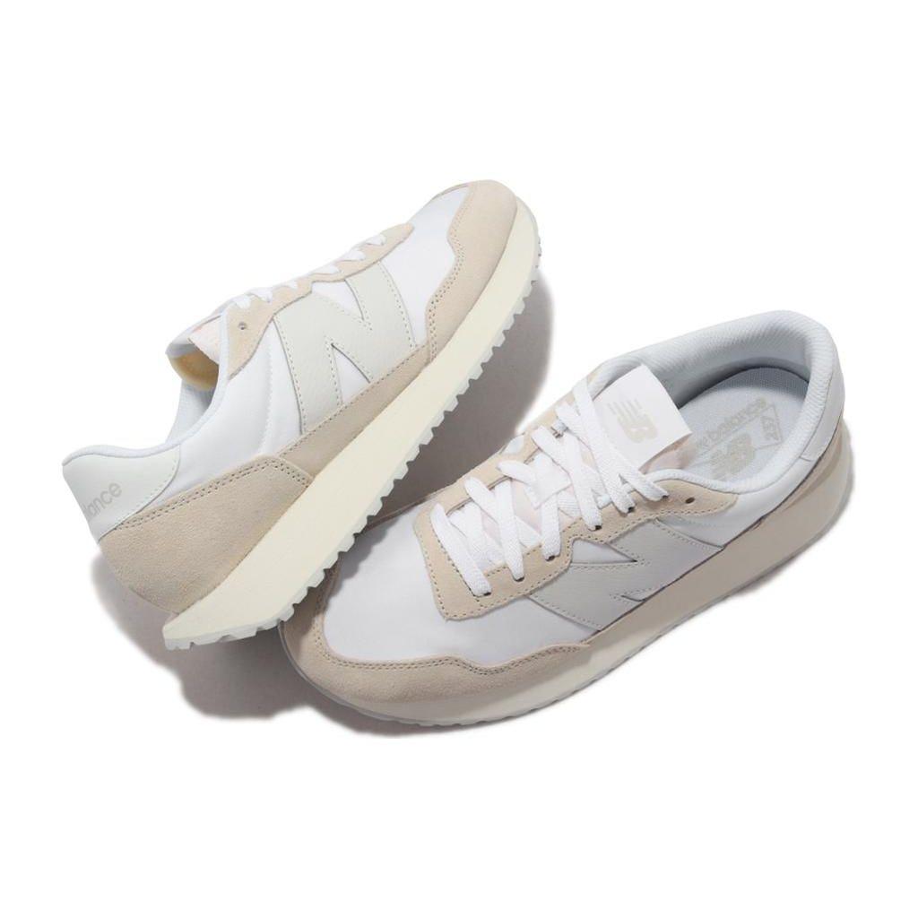 New Balance Nb 237 Ретро Универсальные Низкие Повседневные Кроссовки для Бега Мужские кроссовки Розовые Белые MS237TWS