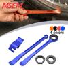For Beta Honda Suzuki Kawasaki Yamaha Most Pit Bike MX Motocross Universal CNC Tire Tool Lever Spoon Axle Wrench Tire Change