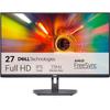 Dell S2721NX 27 Full HD 1920x1080 Écran PC,75Hz,IPS,4ms,AMD FreeSync,Bords Ultra-Fins,2x HDMI,Garantie 3 ans,Noir