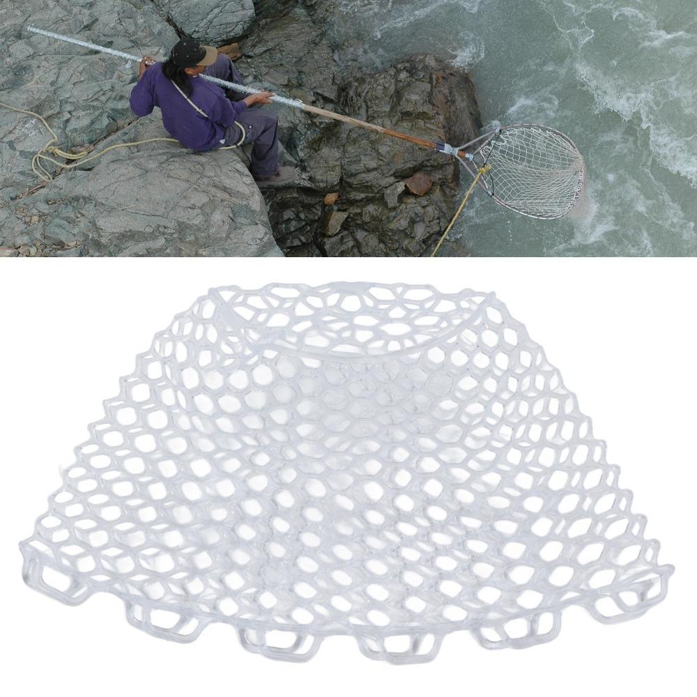 PVC Fishing Net Collapsible Fly Fishing Net Durable Landing Net Fly Fishing