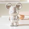 16cm Ears Cartoon Bear Ceramic Piggy Bank Home Decor Gift Living Room TV Cabinet