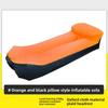 Air Sun Inflatable Lounger Outdoor Portable Blow Up Sofa Bag Banana Camping Chair Inflatable Air Bed Beanbag