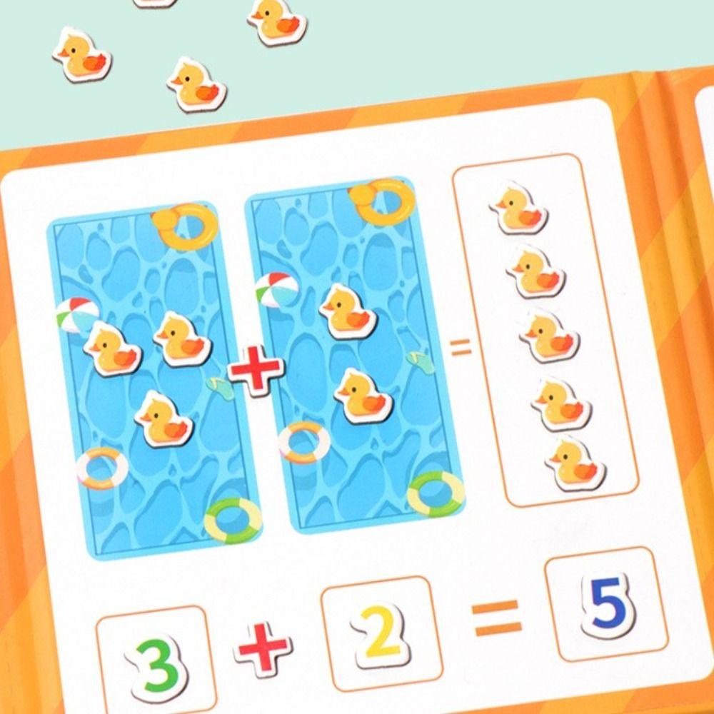 Montessori Magnetic Learning Math Toys Educational Arithmetic From 0 To 20 Toys Early Education