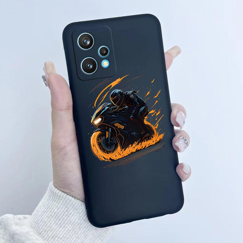 Чехол для телефона Realme 9 Pro Plus RMX3392 RMX3393 Дизайн 'Цветочная Девочка' Мягкий Силикон ТПУ Задняя Панель Для Realme9 4G RMX3521 Чехлы