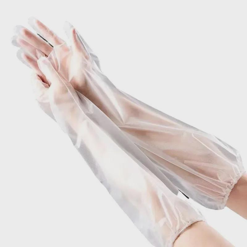 Food-Grade, Waterproof, Non-Slip Long Cuff Dishwashing Gloves