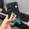 For Pova 4 Pro Pova4 Phone Case Soft Silicone Luxury TPU Fundas For Tecno Pova LD7 Pova 4Pro LG8n Cool Black Matte Bumper Capas