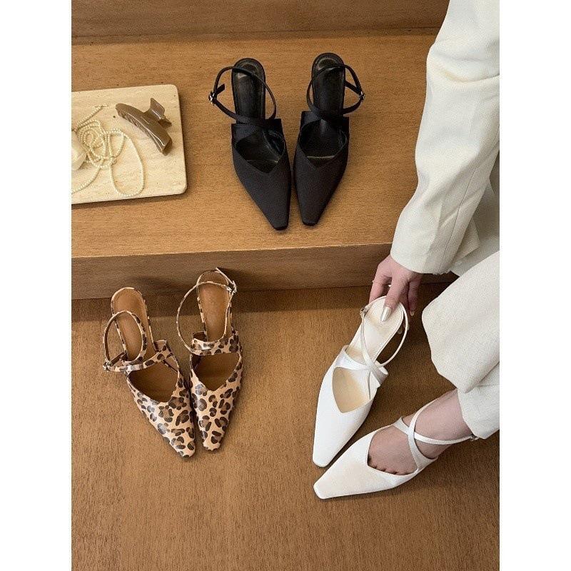 Лунная муза! Премиальные атласные туфли-лодочки на высоком каблуке с квадратным ремешком