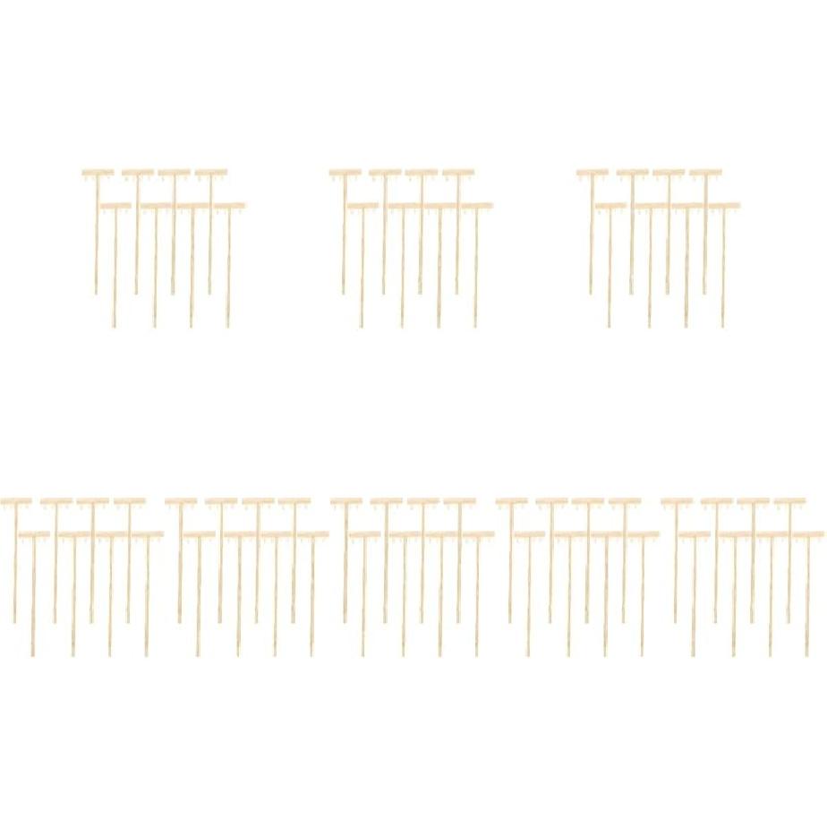 Sewroro Mini Zen Sand Rakes Miniatures 48 Pcs Zen Rake Mini Zen Garden Rakes Meditation Sand Desktop Sand Box Accessories Garden Rake Dining Table