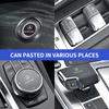 AABIE1 Car Window Lift Button Sticker Steering Wheel Decal Car Interior Goods Caps For Mercedes-Benz C450 C180 C200 C220 C250 C300