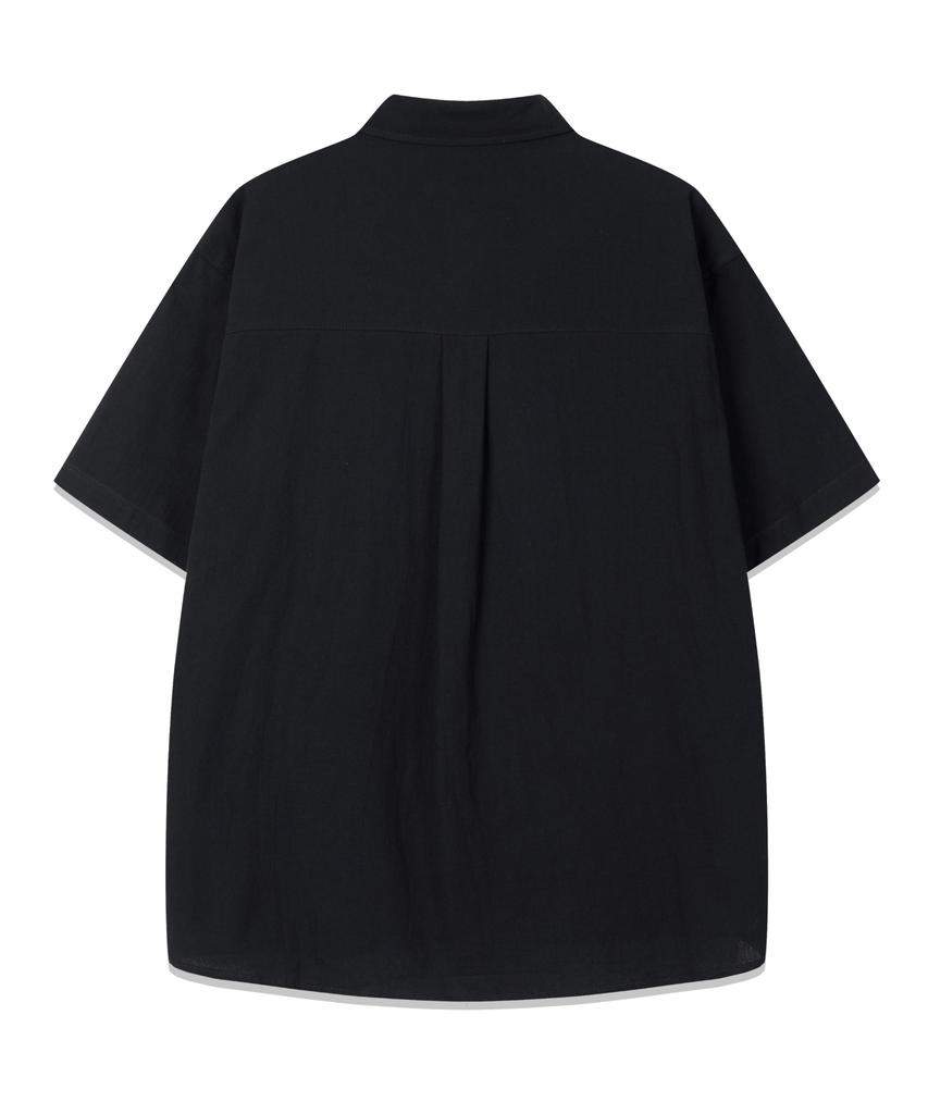 GRAYBLVD Linen-Like Combed Short Sleeve Shirt (5 Colors)
