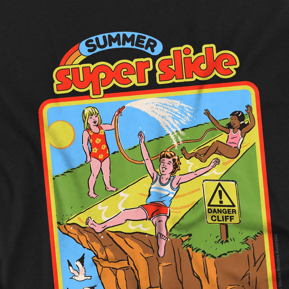 Steven Rhodes Childrens/Kids Summer Super Slide T-Shirt