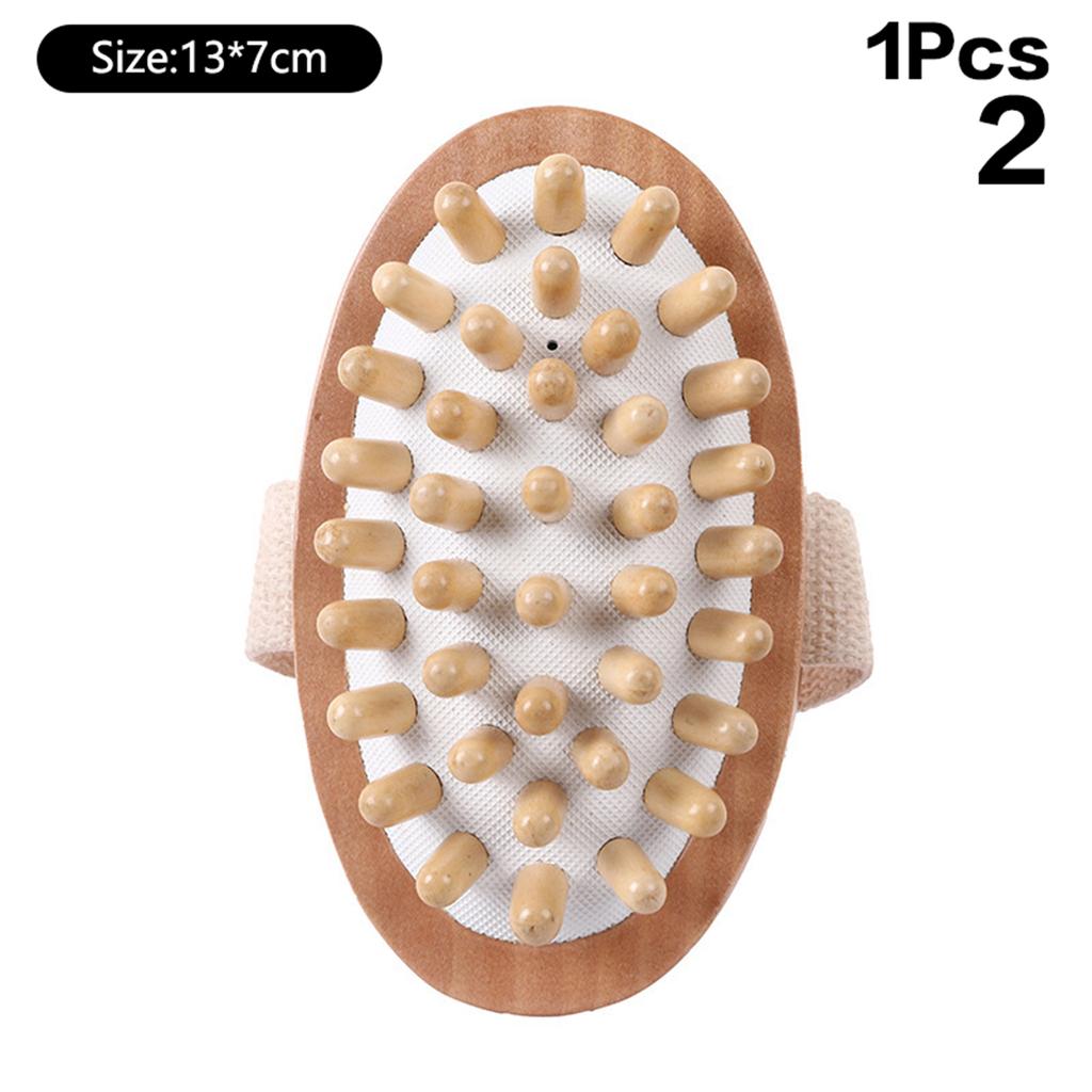 Антицеллюлитная щетка для тела, успокаивающее деревянное эфирное масло, спа, воздушная подушка, массажная расческа для волос, массажная щетка для кожи головы, массажер для тела