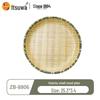 Wuhe Melamine Bamboo Style Round Plate