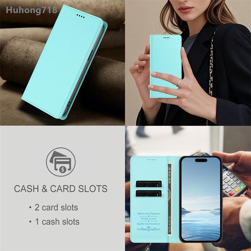 Магнитный чехол-книжка для OPPO Reno 4 Lite 4F 5 Lite 5F 5Z 6 7 7Z 4G 5G с держателем для карт, подставкой, защитной крышкой