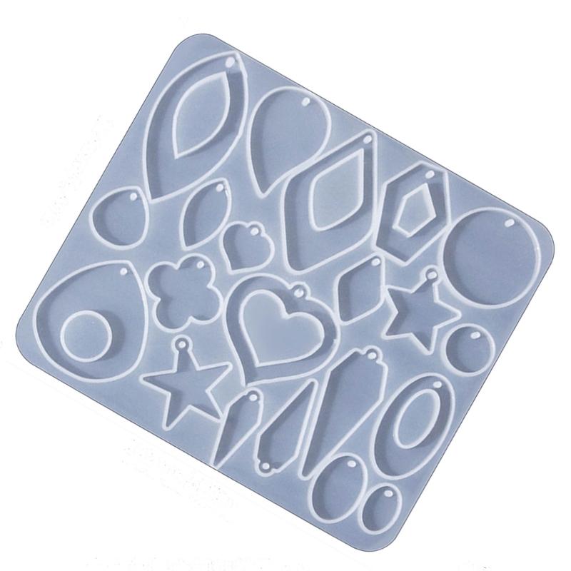 Earrings Silicone Molds for Casting Moulds Wear Resistant Silicone Mold Creative Earrings Pendant Silicone Mold