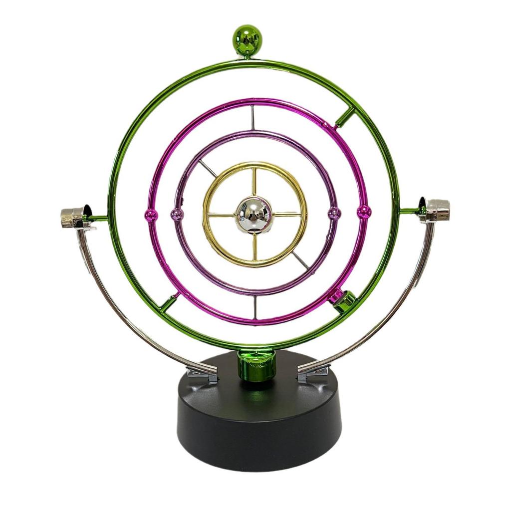 Модель вращающегося электромагнитного маятника на небесной орбите