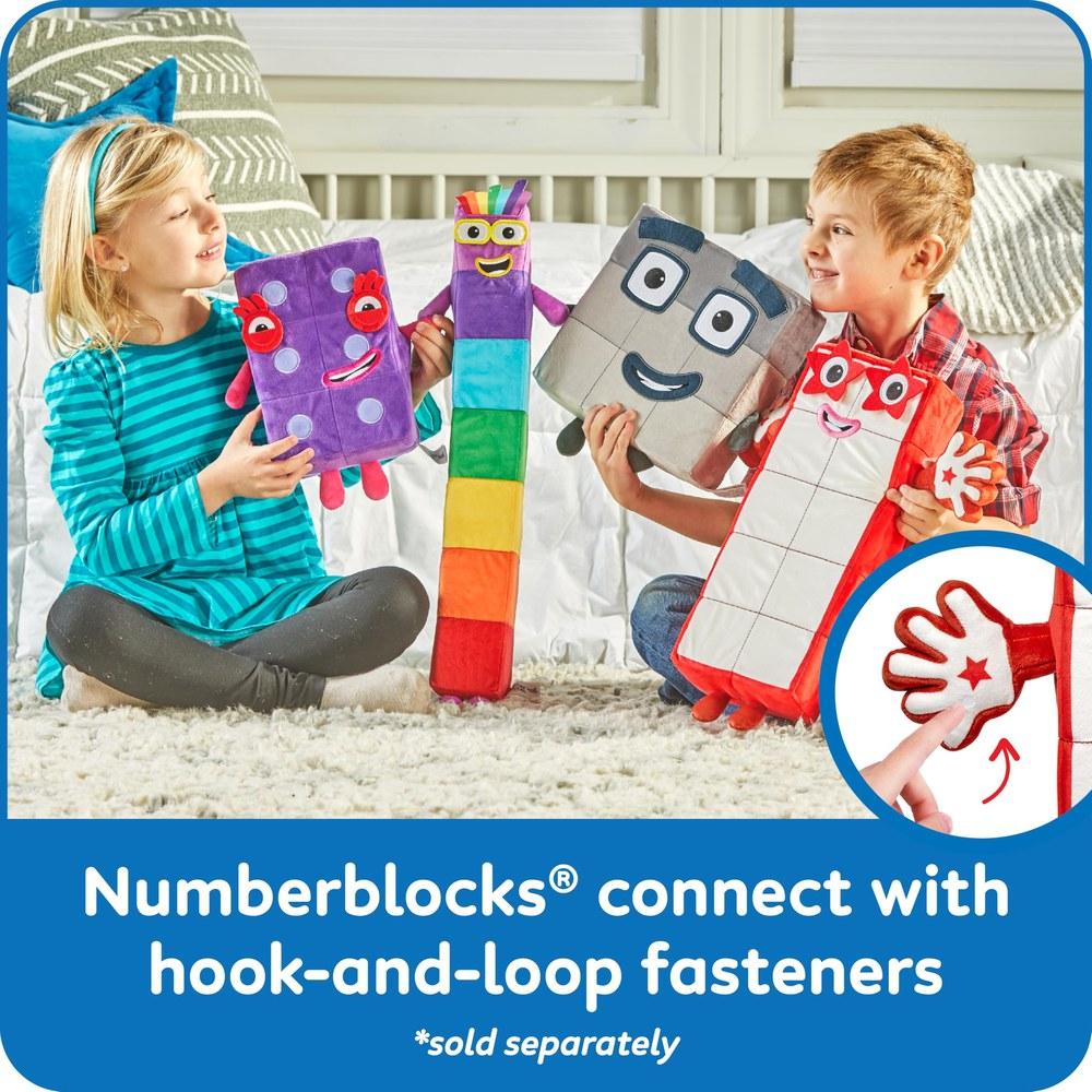 Learning Resources Numberblocks Десятка Игривый Друг Плюшевая Игрушка 96943 Официальный Продукт