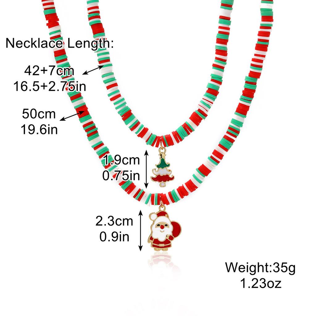 Necklace for Women Jewelry Christmas Day Necklaces Layered Christmas Necklaces Christmas Necklaces Beautiful Elegant Necklace for Her
