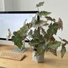 Plastic Simulation Greenery Long Branch Fake Tree Leaves Artificial Green Plants  Home Office Decor