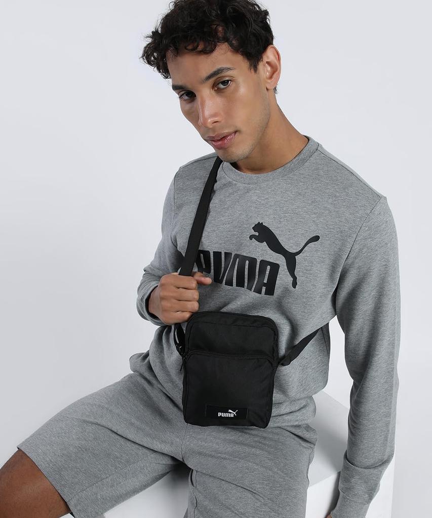 Puma Academy Portable Shoulder 2025 Puma Black Bag, Fall/Winter Color, (01)