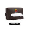 Leather Car Seat Tissue Box Hanging Bag Headrest Paper Cover For Abarth FIAT 500 FR Stilo Doblo Tipo Lancia Musa Grande EK1