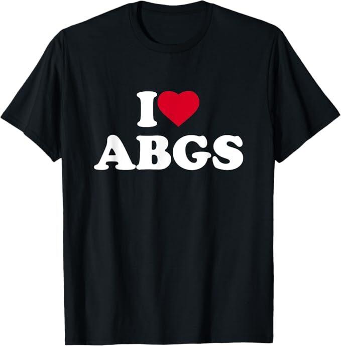 Я люблю ABGS Я люблю ABGS Любитель Азиатские Маленькие Девочки Футболка