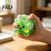 Portable Anxiety Relief Gadgets Halloween Ghost Squeeze Cube, Glitter Slow Rising Fidget Toy, Festive Table Decorations for Soft Decompression Sensory