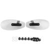 10mm Universal Motorcycle Handguard Acrylic Motorbike Handlebar Wind Shield Fit for YamahaTransparent