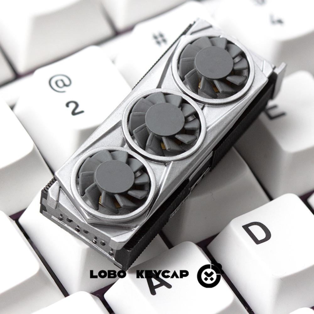 Graphics Card Artisan Keycap Resin Custom 2.25U Personalized Keyboard Cap Gaming KeyCap for Mechanical Keyboard Accessories Gift