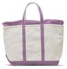 LL Bean Boat and Tote Zip Mauve 1000199486 Bag, Top, Large, Regular, Purple,